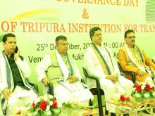 Observance of Good Governance Day & Inauguration of Tripura Institution for Transformation