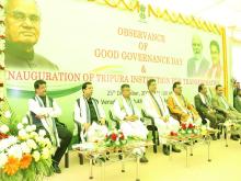 Observance of Good Governance Day & Inauguration of Tripura Institution for Transformation