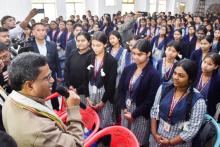 Chief Minister Prof. Dr. Manik Saha Joined the event along with the students, teachers & parents at MTB Girls' School, Agartala.