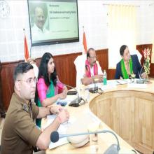 Governor Indra Sena Reddy Nallu Reviews Development Projects In Khowai District.