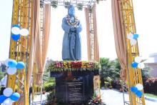 Bronze Statue of Maharaja Bir Bikram Kishore Manikya Bahadur 