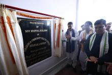 Inauguration of New Hospital Building of Takarjala Community Health Centre by  Professor (Dr.) Manik Saha, Hon’ble Chief Minister.
