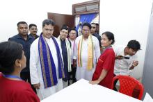 Inauguration of New Hospital Building of Takarjala Community Health Centre by  Professor (Dr.) Manik Saha, Hon’ble Chief Minister.