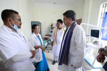 Inauguration of New Hospital Building of Takarjala Community Health Centre by  Professor (Dr.) Manik Saha, Hon’ble Chief Minister.