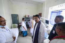 Inauguration of New Hospital Building of Takarjala Community Health Centre by  Professor (Dr.) Manik Saha, Hon’ble Chief Minister.